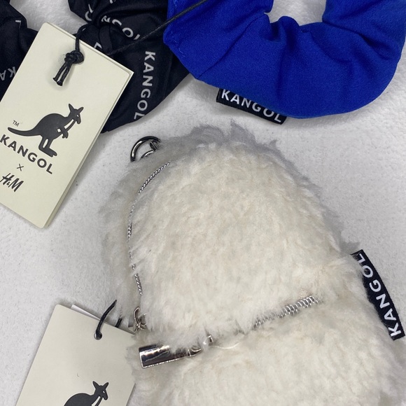 H&M x Kangol Teddy Bear Backpack Key Chain NWT - Picture 10 of 11